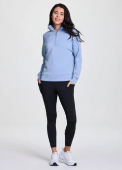 LuxeSoft Mock Neck Quarter Zip -Rbx Active Wear Shop 084ae610 5190 4671 8014 d340f1f589f0