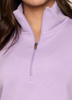 LuxeSoft Mock Neck Quarter Zip -Rbx Active Wear Shop 0e2484de aebb 4c7c 818a 67d7181c5580