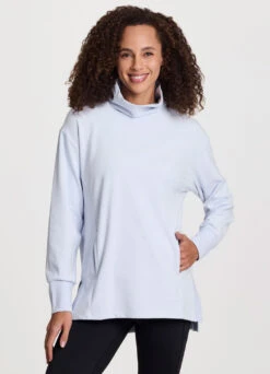 Oliver Relaxed Mock Neck Tunic -Rbx Active Wear Shop 0e7ff1d6 e5b9 49f1 82a4 44d44a63e864