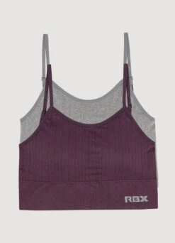 Seamless Ribbed Bralette 2-Pack