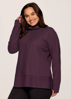 Plus Studio Jacquard Mock Neck Pullover 24 Plus Studio Jacquard Mock Neck Pullover -Rbx Active Wear Shop 1471497d 18ec 4187 8d1b 1bcaf8fb3c30