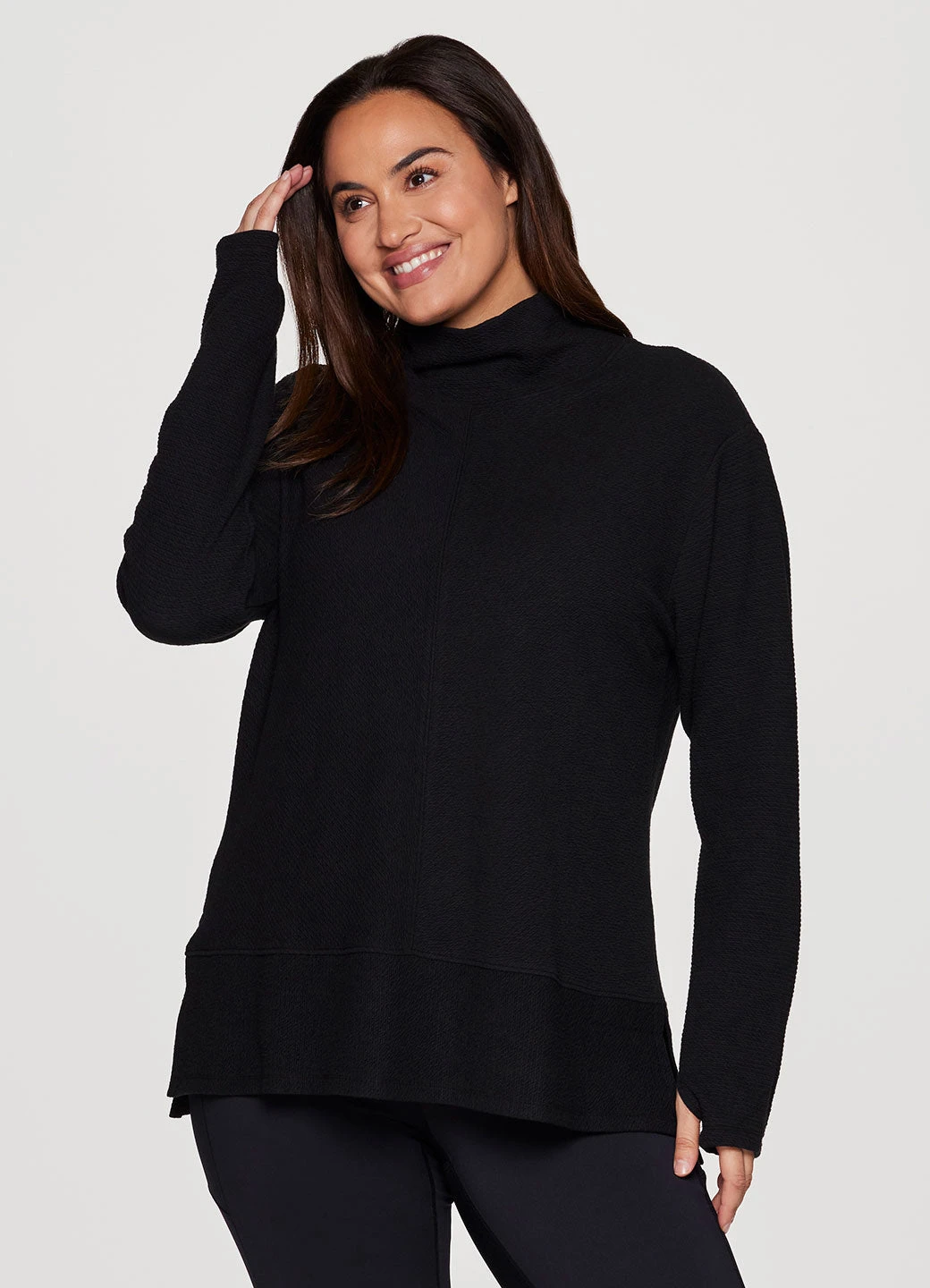 Plus Studio Jacquard Mock Neck Pullover 13 Plus Studio Jacquard Mock Neck Pullover - Image 11