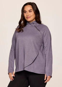 Plus Prime Ready To Roll Fleece Zip Mock Neck Pullover -Rbx Active Wear Shop 1bea2beb 5410 4128 a3be 96f56c81c95f