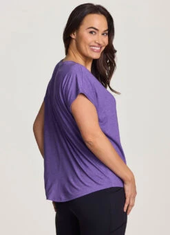 Plus Breezy Hi Low Tee -Rbx Active Wear Shop 2919d145 d7fa 47bd 93b2 ca5dca517829