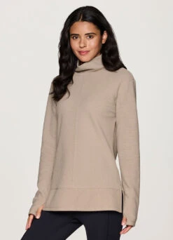 Studio Jacquard Mock Neck Pullover -Rbx Active Wear Shop 29c25a04 0be9 448c 82a8 70091ea74c11