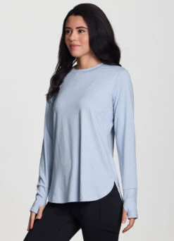 Studio Practice Long Sleeve Tunic Tee -Rbx Active Wear Shop 2cd0679c 5530 4f89 844e 05cf3271d8b3