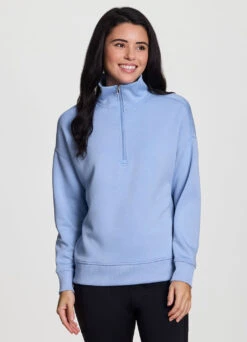 LuxeSoft Mock Neck Quarter Zip -Rbx Active Wear Shop 309a0f87 aef7 4b5e 89b5 8831ec4734b4
