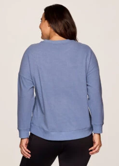 Plus Off Days Relaxed Waffle Knit Sweatshirt 23 Plus Off Days Relaxed Waffle Knit Sweatshirt -Rbx Active Wear Shop 33b85530 9fba 4c12 b168 1bee04f9e933