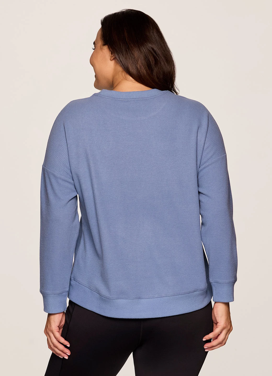 Plus Off Days Relaxed Waffle Knit Sweatshirt 9 Plus Off Days Relaxed Waffle Knit Sweatshirt - Image 7