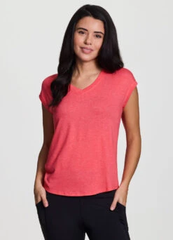 Breezy Hi Low Tee -Rbx Active Wear Shop 3862b653 a27f 413e b621 1e699f599de1