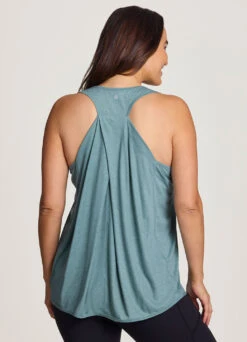 Plus Prime Relaxed Twist Back Tank Top -Rbx Active Wear Shop 47c22db2 de23 43a1 8797 410220272b9a