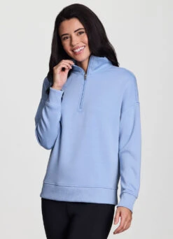 LuxeSoft Mock Neck Quarter Zip -Rbx Active Wear Shop 4816730c 4e3d 4c85 bc7b 9db49152554c