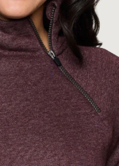 Prime Ready To Roll Fleece Zip Mock Neck Pullover -Rbx Active Wear Shop 49e6107e 0367 4139 af9c 74edfd3ee866