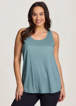 Plus Prime Relaxed Twist Back Tank Top -Rbx Active Wear Shop 51ad57e2 ec83 4d17 ab3d 721a1276ef6b