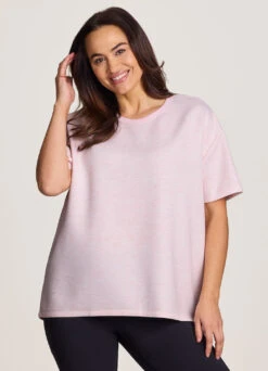 Plus LuxeSoft Oversized Tee -Rbx Active Wear Shop 5223d5d3 6a5a 4d96 8b9e 58f5a1e563a0