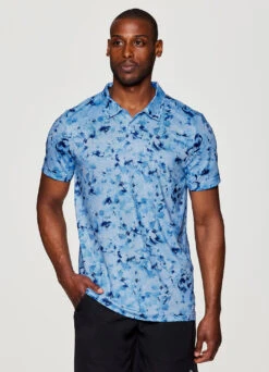 Stay On Course Floral Polo