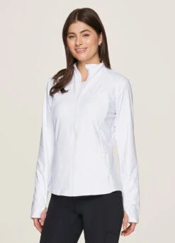 Studio Daily Super Soft Mock Neck Jacket -Rbx Active Wear Shop 60b76a26 7f8a 4958 bd2a 4ef373777514