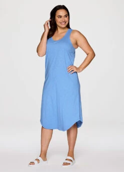 Plus Weekender Midi Tank Dress -Rbx Active Wear Shop 68a0bfd6 57bd 4b42 a252 37241c0b160b