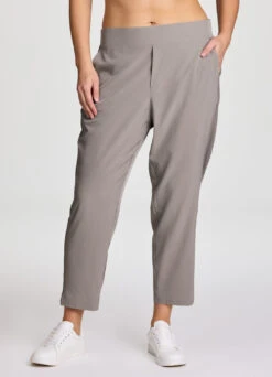 Plus Everyday Ribbed Ankle Pant