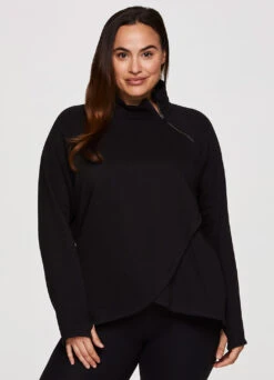 Plus Prime Ready To Roll Fleece Zip Mock Neck Pullover -Rbx Active Wear Shop 721a1b0d d38f 4b78 94bb 08e22bf0b57a