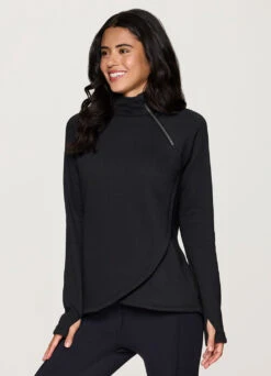 Prime Ready To Roll Fleece Zip Mock Neck Pullover -Rbx Active Wear Shop 739a4451 37a2 4795 b5f7 7ebdf0aabd7f