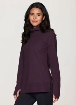 Studio Jacquard Mock Neck Pullover -Rbx Active Wear Shop 76018396 448b 4f4c a922 74249f745be0