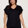 Plus Everyday V-Neck Tunic -Rbx Active Wear Shop 764a1bbd b9fc 452d ab1e 9afe899cfe7d