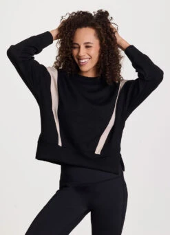 LuxeSoft Colorblock Sweatshirt -Rbx Active Wear Shop 784b8cc9 7a83 4977 95c1 f6192a14edeb