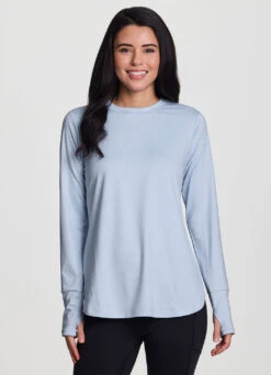 Studio Practice Long Sleeve Tunic Tee -Rbx Active Wear Shop 84bdbade 9b94 4fab a4d8 f801eb33819b