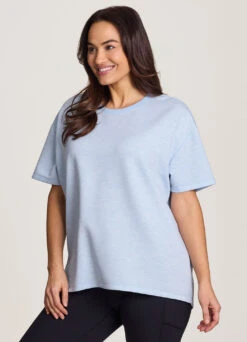 Plus LuxeSoft Oversized Tee -Rbx Active Wear Shop 854da3fb d7ab 4b7b b5b3 e1222108e5f9