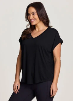 Plus Breezy Hi Low Tee -Rbx Active Wear Shop 8be1940e e8ce 40f2 9d50 5a1ef69211ae