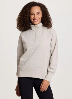 Easy Living Textured 1/4 Zip Pullover -Rbx Active Wear Shop 8ca3b46d 5edc 40b3 987f cea780d6ef13