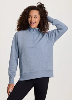Easy Living Textured 1/4 Zip Pullover -Rbx Active Wear Shop 8ed4f5de a6ae 448a 8475 5652f90c9ded