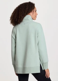 Uptown Fleece 1/4 Zip Mock Neck Tunic -Rbx Active Wear Shop 951b022f c1b3 47f1 8ec4 8f06d6bfb284