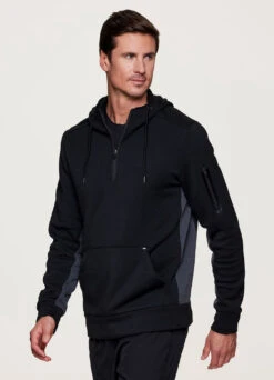 Prime Contrast Quarter Zip Fleece Sweatshirt -Rbx Active Wear Shop 95736ffe d429 4593 bec3 85189a0ee7b4