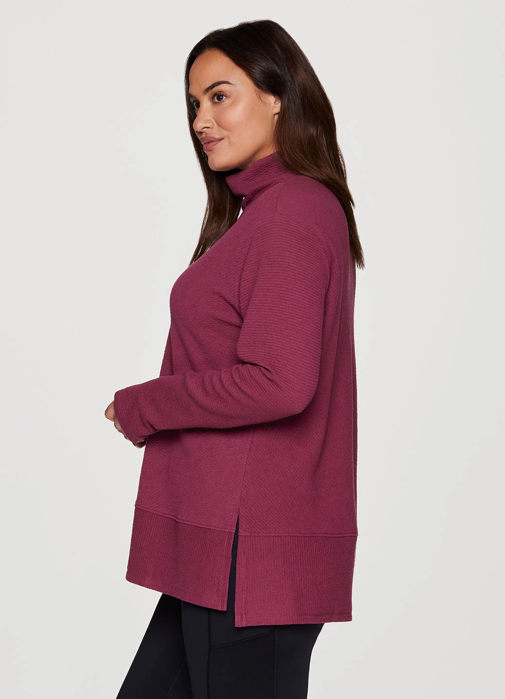 Plus Studio Jacquard Mock Neck Pullover 21 Plus Studio Jacquard Mock Neck Pullover - Image 19