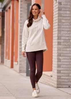 Step It Up Tech Flex Legging -Rbx Active Wear Shop CR68017 Coffee