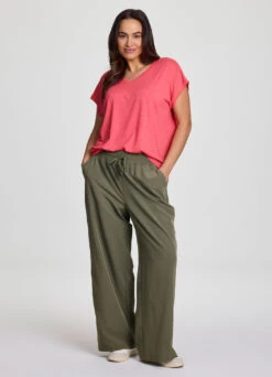 Plus Jet Setter Wide Leg Pant -Rbx Active Wear Shop CR7313XD 6
