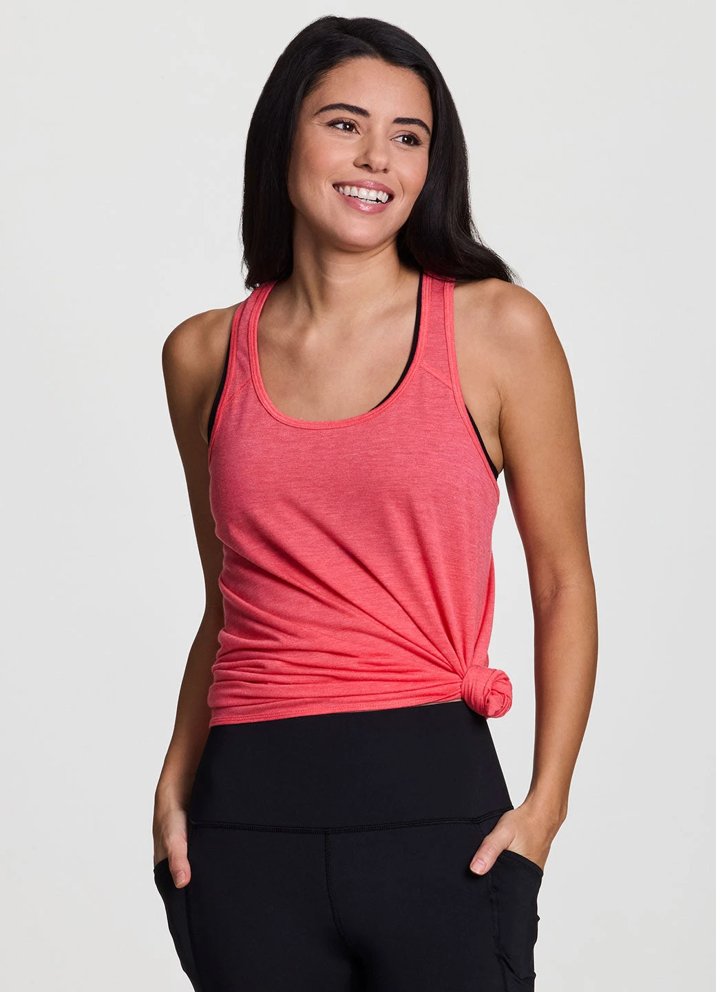 Prime Relaxed Twist Back Tank Top 5 Prime Relaxed Twist Back Tank Top - Image 3