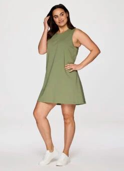 Plus Seaside French Terry Dress -Rbx Active Wear Shop b6029363 4ad8 41f0 9c50 3a01de899f2d