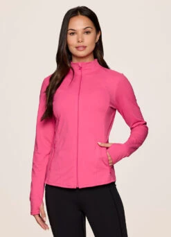Studio Daily Super Soft Mock Neck Jacket -Rbx Active Wear Shop b91505f1 16dc 40f0 8754 2efee2a105f5