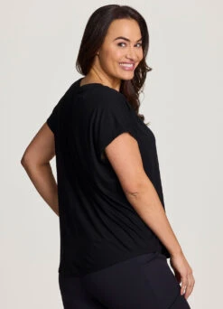 Plus Breezy Hi Low Tee -Rbx Active Wear Shop bcf694ea b360 45cd 8667 615222fb45cd