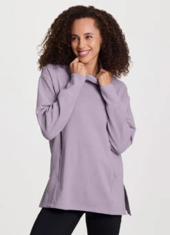 Oliver Relaxed Mock Neck Tunic -Rbx Active Wear Shop bd0b71b9 8354 41c6 8e88 28ef23c6f648