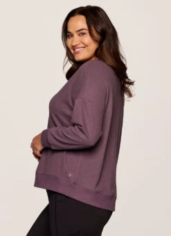 Plus Off Days Relaxed Waffle Knit Sweatshirt 19 Plus Off Days Relaxed Waffle Knit Sweatshirt -Rbx Active Wear Shop bd141098 5af0 48cb 92b8 436db7d6acf8