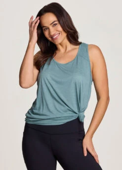 Plus Prime Relaxed Twist Back Tank Top -Rbx Active Wear Shop bef36291 5d7a 4a3f be3a 8a689c8a7bad