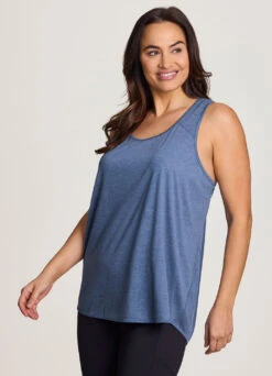 Plus Prime Relaxed Twist Back Tank Top -Rbx Active Wear Shop c234daed afe2 4887 81db a6955d33e96a
