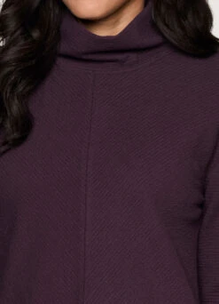 Studio Jacquard Mock Neck Pullover -Rbx Active Wear Shop c38287cd abeb 4bf2 a467 5aad6b2d2667