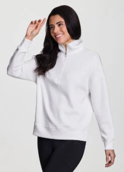 LuxeSoft Mock Neck Quarter Zip -Rbx Active Wear Shop c73ea765 1890 4cf7 a681 d660c647b251