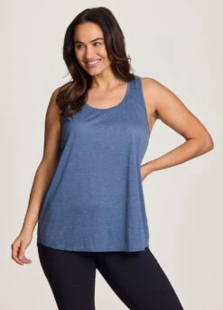 Plus Prime Relaxed Twist Back Tank Top -Rbx Active Wear Shop d0bf1beb 1347 4a01 89e7 46a3c3eed315