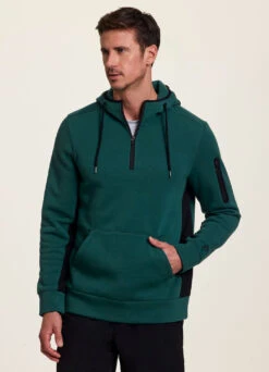 Prime Contrast Quarter Zip Fleece Sweatshirt -Rbx Active Wear Shop d1024636 11c9 401e b794 b810ddb98d22